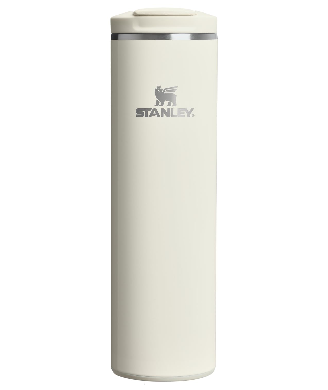 Stanley AeroLight Transit Bottle 20 oz | Locking Drink Through Lid | Leak Resistant Water Bottle or Coffee Travel Mug | Lightweight Insulated Stainless Steel | BPA-Free | Cream Gloss