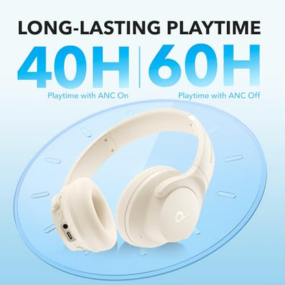 Anker soundcore Q20i Hybrid ANC Headphones, 40H Playtime, Bluetooth 5.0
