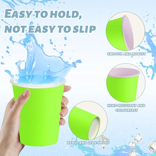 120pcs Lime Green party plates cups and napkins for 40 Guests