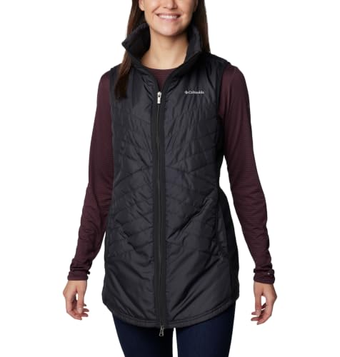 Columbia Women's Mix It Around Long Vest II, Black, Small