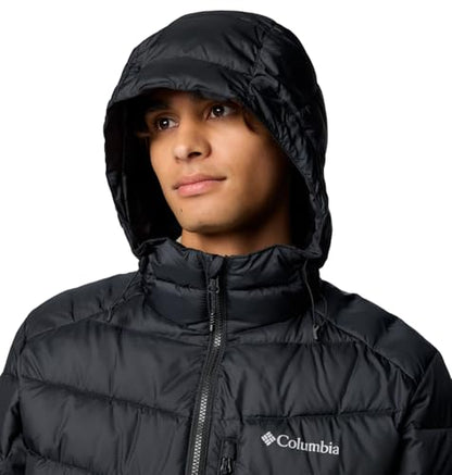 Columbia Mens Labyrinth Loop II Hooded Jacket, Black, Large