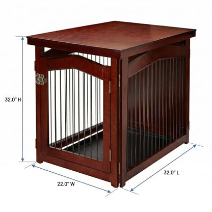 Merry Products 2-in-1 Configurable Crate and Gate, Medium