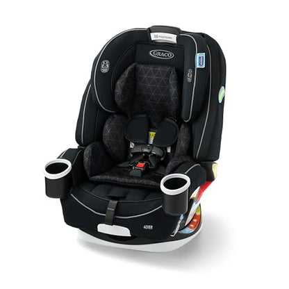 Graco 4Ever All-in-One Convertible Car Seat, 4-in-1 Baby to Big Kid Car Seat from 1.8-54 kg (4-120 lb), ProtectPlus Engineered, Drew