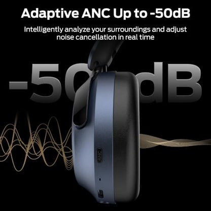 Monster Harmonic N20 Active Noise Cancelling Headphones, Wireless Bluetooth