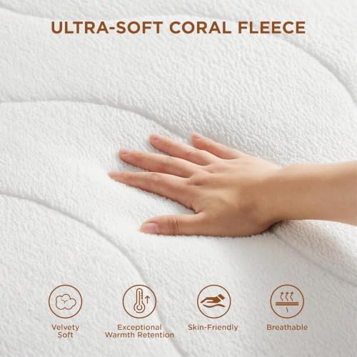 Electric Mattress Pads-Coral Fleece Queen