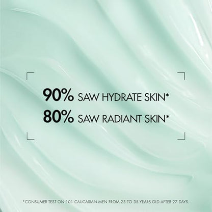 Biotherm Homme Aquapower Advanced Gel, Hydrating Face Moisturizer for Men, Strengthening & Brightening Water-Gel