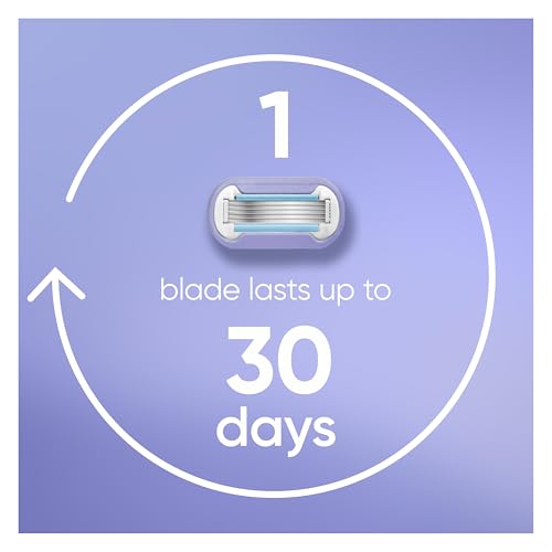 Gillette Venus Extra Smooth Contour Women’s Razor Blades, 5-Bladed Razor Refills, 1 Pack (Count of 6)