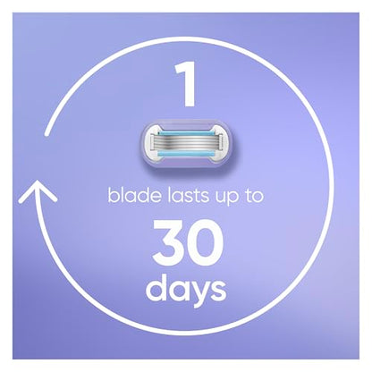 Gillette Venus Extra Smooth Contour Women’s Razor Blades, 5-Bladed Razor Refills, 1 Pack (Count of 6)