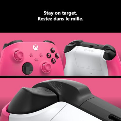 XBOX Wireless Controller – Deep Pink – for XBOX Series X|S, XBOX One, PCs, TVs, mobile, and more