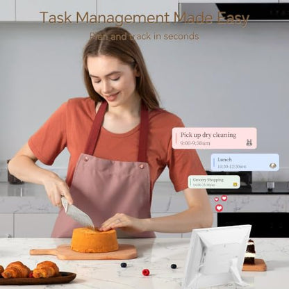 Telonixium Smart Digital Calendar 10.1 Inch Touch Screen Digital Calendar