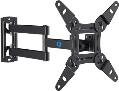 Pipishell Full Motion TV Wall Mount for 13–43 inch TVs and Echo Show 21/15