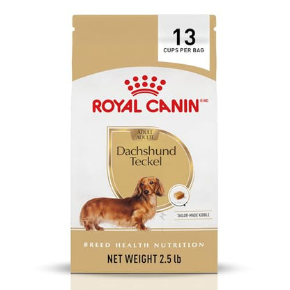 Royal Canin Breed Health Nutrition Dachshund Adult Dry Dog Food, 2.5 lb Bag