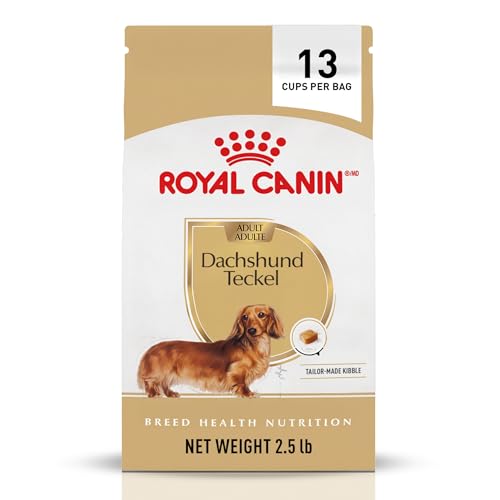 Royal Canin Breed Health Nutrition Dachshund Adult Dry Dog Food, 2.5 lb Bag