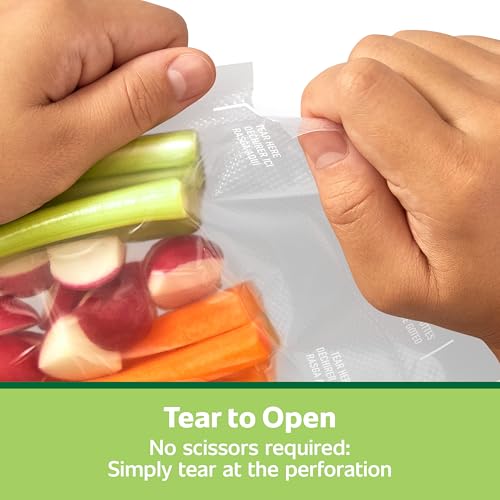 FoodSaver Quart Vacuum Sealer Bags, 946 mL, 19 Count