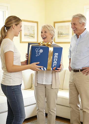 BEDELITE King Mattress Topper, Thick Pillow Top Mattress Pad Bed Cover