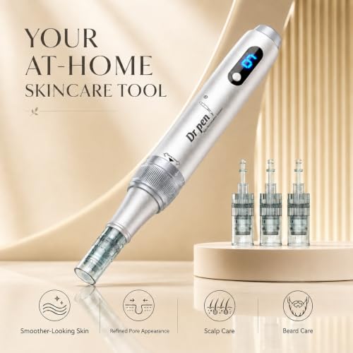 Microneedling Pen for At-Home Skin Care Designed for Women and Men