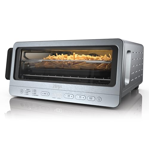 Ninja Flip Toaster Oven & Air Fryer, 8-in-1, Stainless Steel, SP151C