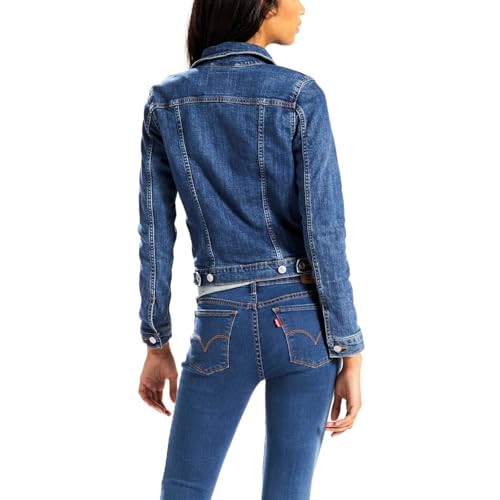 Levi's Women's Original Trucker Jacket, Sweet Jane (Waterless), Medium