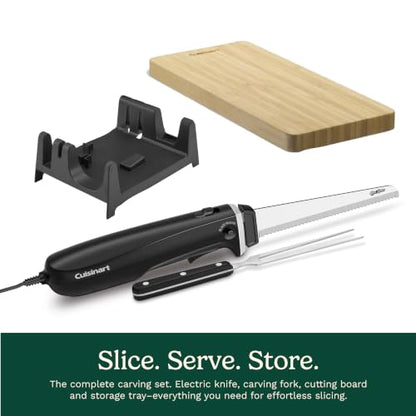 Cuisinart CEK-41C Electric Knife Set with Cutting Board
