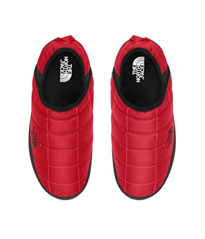 THE NORTH FACE Men's Thermoball Traction Mule V Winter Shoe, Red/Blk, 9 | Insulated & Water Repellent, Rubber Outsole