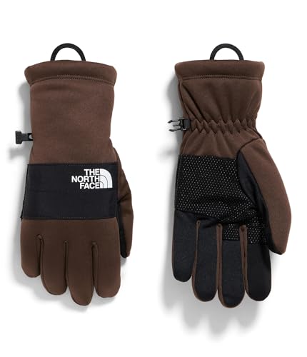 THE NORTH FACE Men's Sierra Fleece Etip Glove, Dark Chestnut, Large
