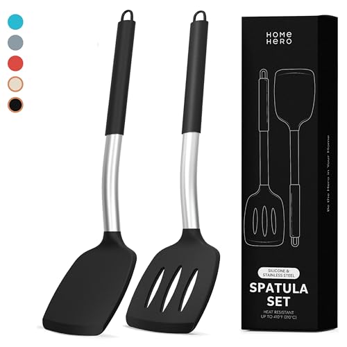 Home Hero 2 Pcs Heat Resistant Silicone Kitchen Utensil Set