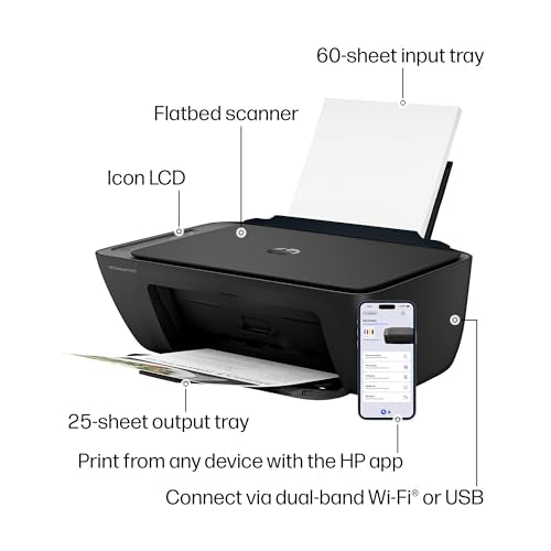 HP DeskJet 2955 All-in-One Printer - Black