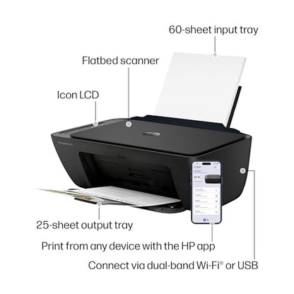 HP DeskJet 2955 All-in-One Printer - Black