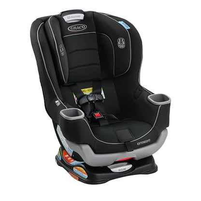 Graco Extend2Fit Convertible Car Seat, 2-in-1 Forward & Rear-Facing Baby Car Seat, 1.8-30 kg (4-65 lb), Titus