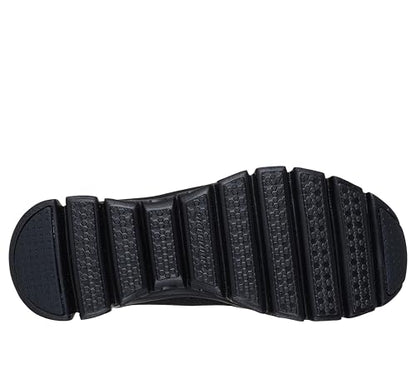 Skechers Women's Glide-Step-Pursuit Hands Free Slip-ins Sneaker, BBK,