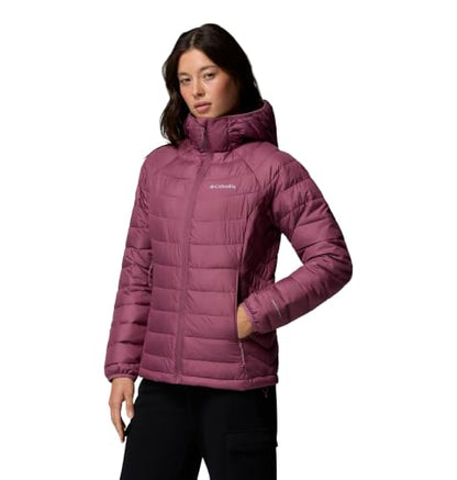 Columbia Women's Powder Lite II Hooded Jacket, Antique Mauve, XX-Large