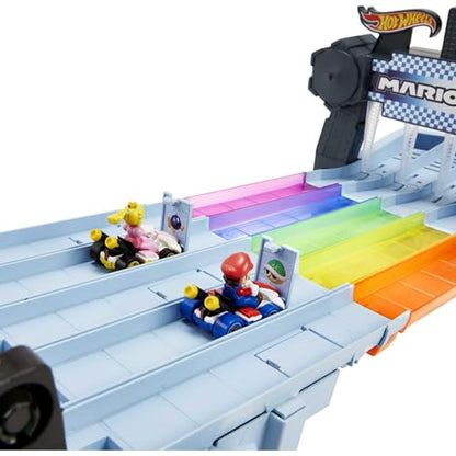 Hot Wheels Mario Kart Rainbow Road Raceway