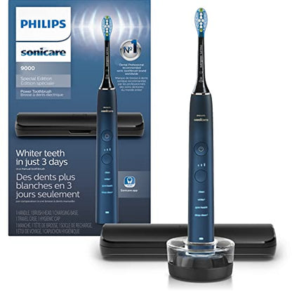 Philips Sonicare DiamondClean 9000 Electric Toothbrush, 1 Brush Head, Aqua