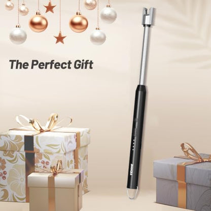 VEHHE Electric Lighter, USB-C Rechargeable, 360° Flexible Neck