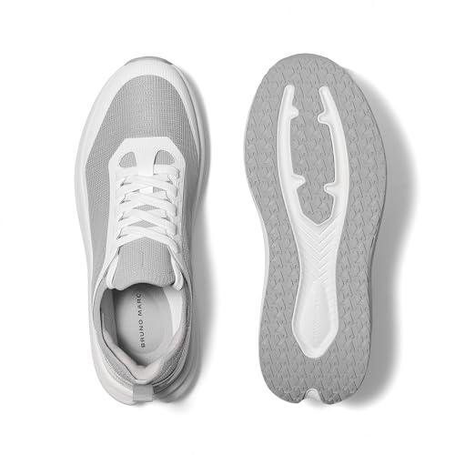Bruno Marc Men's Walking Shoes Casual Sneakers,White,10