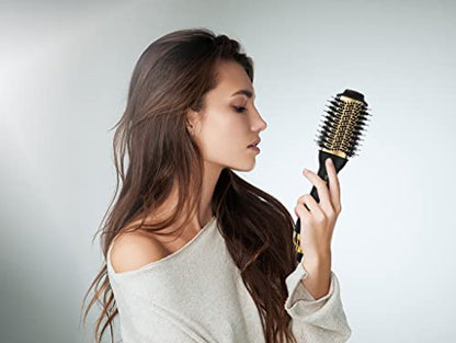 LANDOT Hair Blow Dryer Brush, One-Step Ionic Hot Air Styler Volumizer 60mm