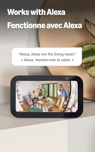 Ring Pan-Tilt Indoor Cam | See all around with 360° pan coverage, HD video, plus Two-Way Talk (2024 release) | Black