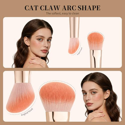 ‌DUcare 2pcs Professional Multi-Function Makeup Brushes Set
