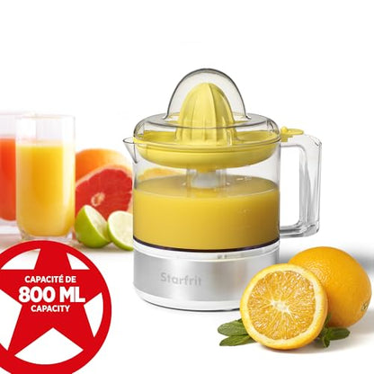 Starfrit Electric Citrus Juicer, 800ml, 2 Cones, Auto-Reverse