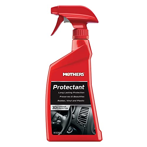 Mothers 05316 Protectant - 16 oz. | Long-Lasting UV Protection for Rubber, Vinyl & Plastic, Shields Dash, Trim, Bumpers & Tires from Fading, Cracking & Drying