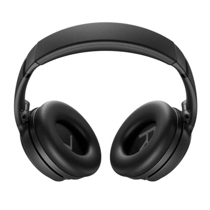 Bose QuietComfort Headphones - Wireless Bluetooth Headphones, Active Over Ear Noise Cancelling and Mic, USB-C Charging, Deep Bass, Up to 24 Hours of Playtime, Black