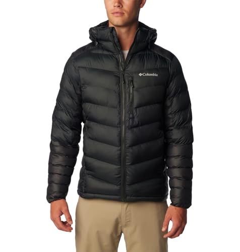 Columbia Mens Labyrinth Loop II Hooded Jacket, Black, Medium
