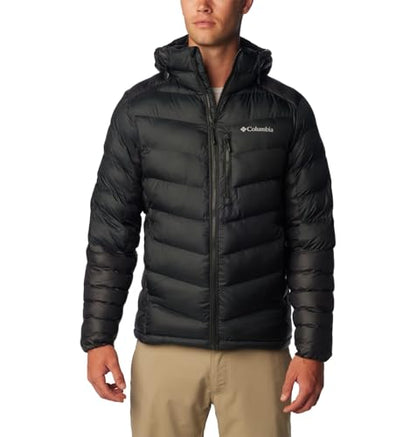 Columbia Mens Labyrinth Loop II Hooded Jacket, Black, Medium
