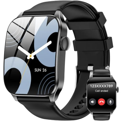 Curve Smart Watch for Men Women, 1.91" Smartwatches with 120+ Sport Modes, Fitness Tracker with Bluetooth Call, Waterproof Activity Tracker Smartwatch for iOS Android Phones