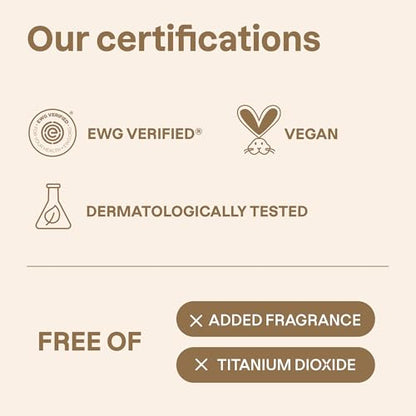 ATTITUDE Oceanly Sheer Lip Gloss Stick, Made in Canada, EWG Verified, Titanium Dioxide-Free, Vegan Makeup & Beauty, Plastic-Free, Ginger, 3.4 grams