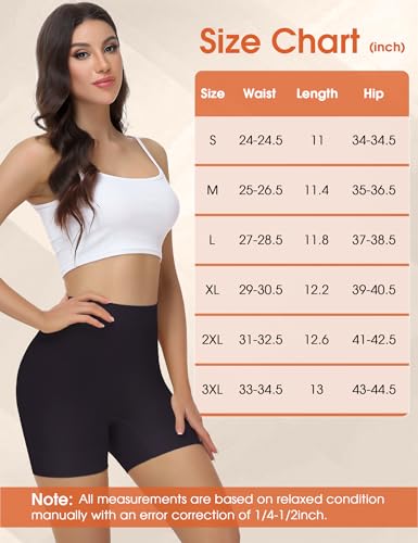 Slip Shorts for Under Dresses Women Anti Chafing Shorts Seamless Boyshort