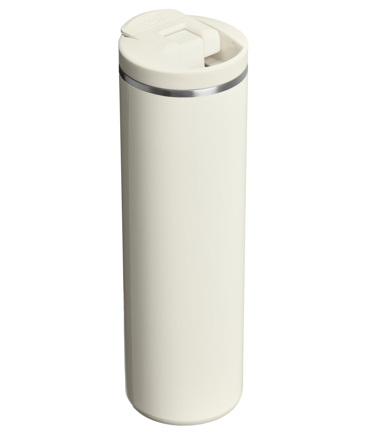 Stanley AeroLight Transit Bottle 20 oz | Locking Drink Through Lid | Leak Resistant Water Bottle or Coffee Travel Mug | Lightweight Insulated Stainless Steel | BPA-Free | Cream Gloss