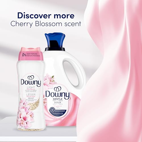 Downy Gentle Soft + Fresh Fabric Softener Liquid, Cherry Blossom Scent, 83 loads, 1.66L