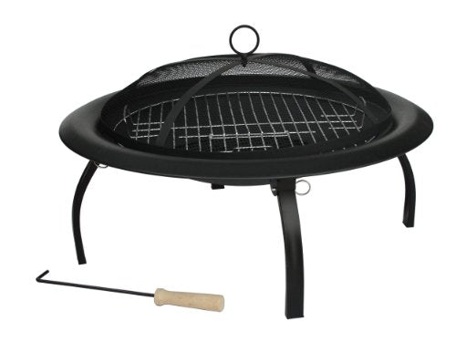 Fire Sense 22-Inch Folding Fire Pit