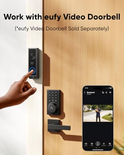 Anker eufy Security Smart Lock C30, Keyless Entry Door Lock, Built-in Wi-Fi